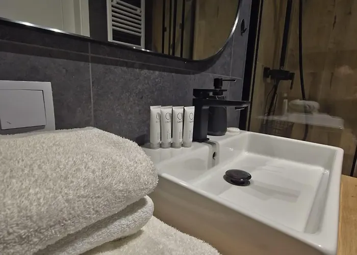 Modern Seaside In Wolin Island Z Basenem 公寓 *