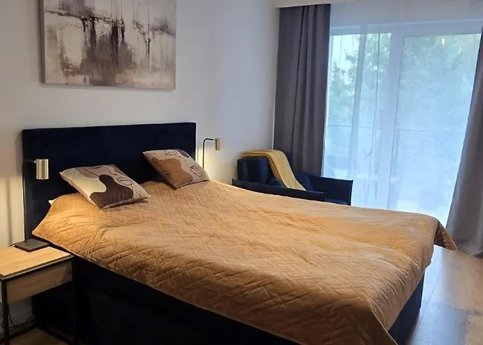 公寓 Modern Seaside In Wolin Island Z Basenem *